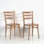 Sedie da pranzo in stile vintage (c.1950). Set di 2 pezzi – Wood, Retro (photo 9 of 9)