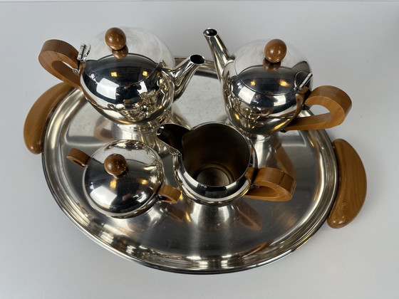 Image 1 of Alessi versilbertes Kaffee-/Teeset