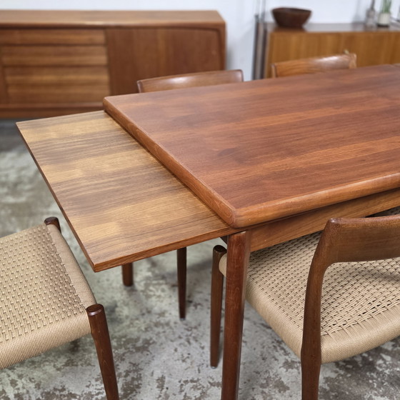 Image 1 of Henning Kjaernulf, Vejle vintage 1960s extendable table