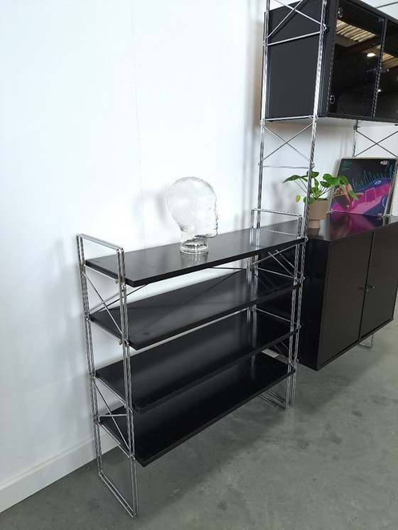 Image 1 of Ensemble d'armoires et d'étagères modulaires Denka de design danois