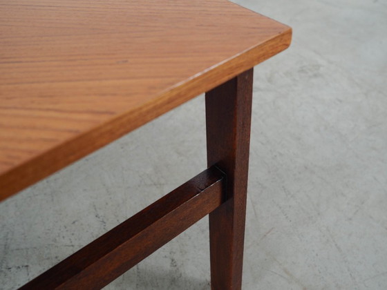 Image 1 of Table basse en acajou, design danois, années 1970, fabriquée au Danemark