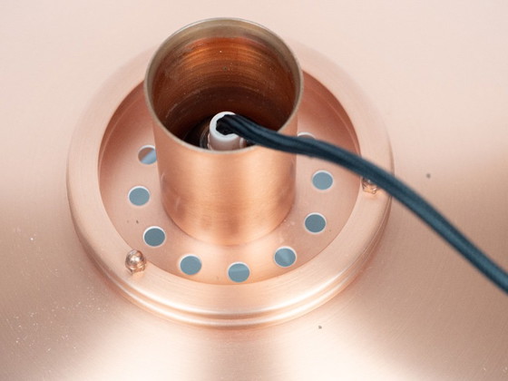 Vintage Copper Pendant Lamp by Form-Light, Danish Mid-Century Modern Lighting, 1960s Scandinavian Design (photo 8 of 11)