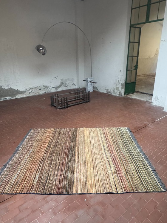 Image 1 of Tapis rayé italien Missoni 197x152