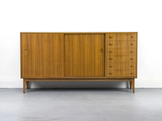 Credenza Mid-Century in Noce di Georg Satink per WK Möbel, anni '50 – Credenze, Ottone, Design (photo 2 of 21)