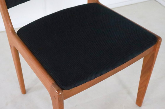 Image 1 of Set 4 IMHA eetkamerstoelen stoelen 'Allendorf' vintage