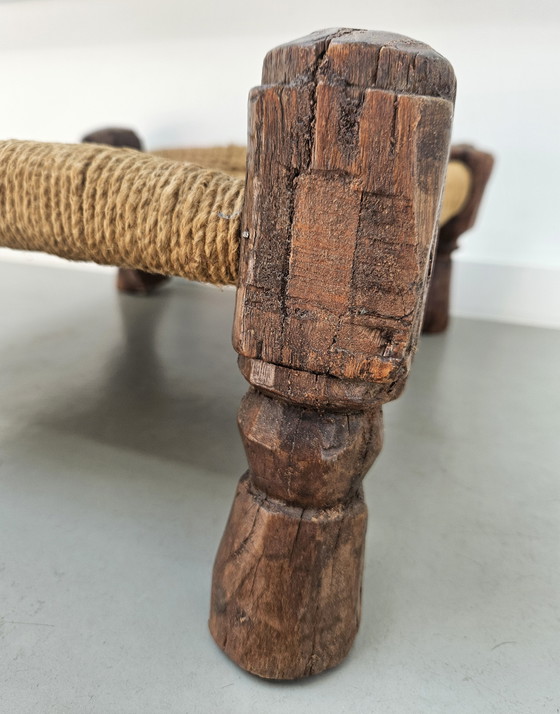 Image 1 of Indiaas Wabi Sabi krukje uit vroege 20e Eeuw 