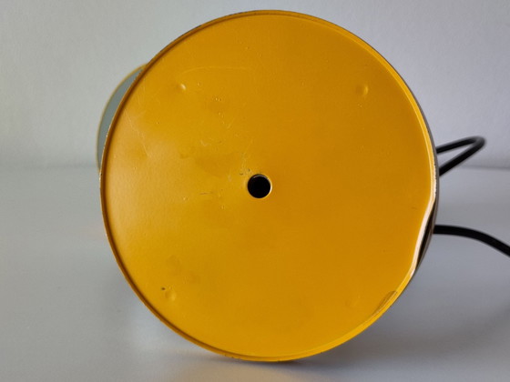 Lampada gialla vintage con faretto, Lampade da tavolo, Metallo, Giallo (foto 14 di 14)