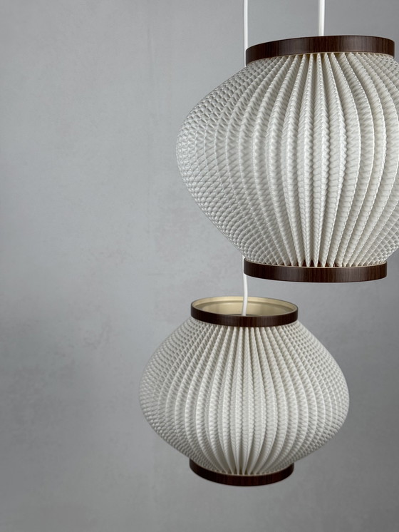 Image 1 of Lampada a sospensione Lars Schiøler "Pearl Shade" - Design scultoreo danese