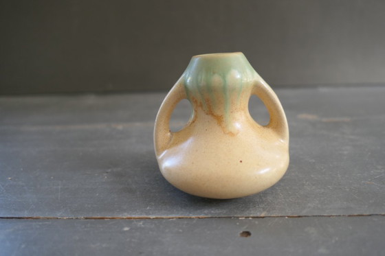 Image 1 of Vaso Art Déco Faiencerie de Thulin Belgio
