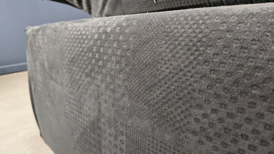 Image 1 of Samtsofa von Saporiti Italia, 1980er Jahre