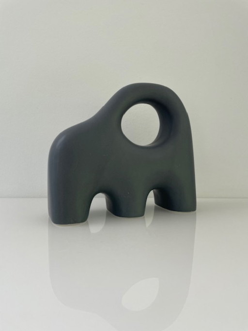 Sculpture moderne en céramique - design minimaliste et organique