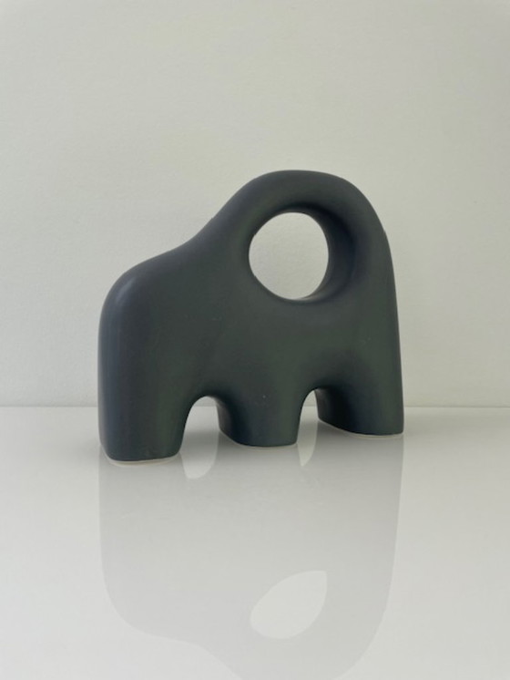 Image 1 of Modern ceramic sculpture - minimalist & organic design