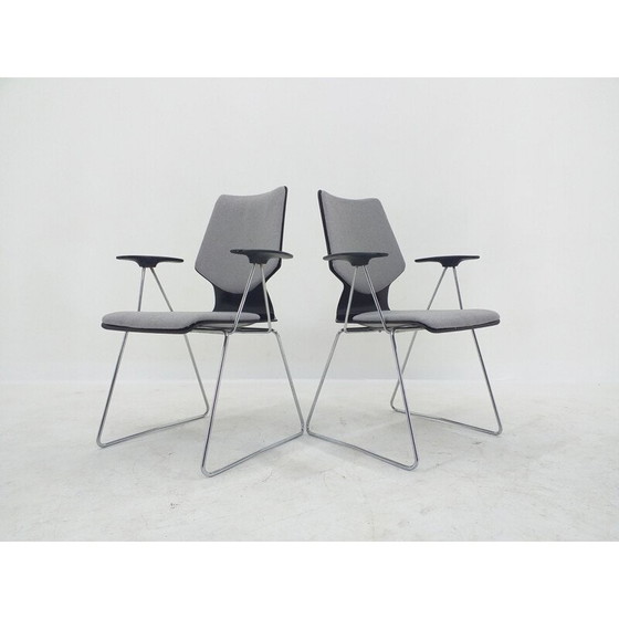 Image 1 of Pair of vintage armchairs by Elmar Flötotto for Pagholz, 1970