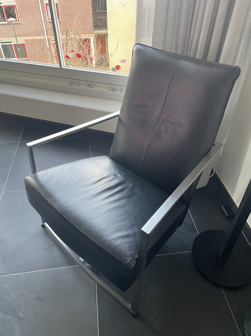 Poltrona in pelle di design Topform