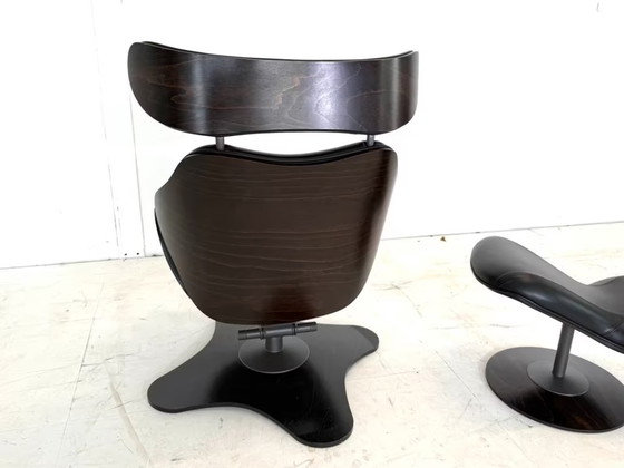 Image 1 of Stokke Varier Tok Leder Design Sessel Toshiyuki Kita Stuhl Relax
