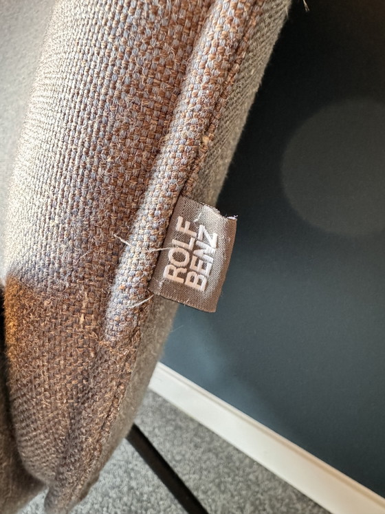 Sillón y reposapiés Rolf Benz RB 383 – Sillones, Metal, Textile (photo 3 of 8)