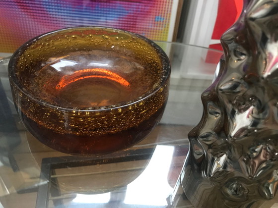 Image 1 of Vintage Beker - Bubbelglas - Verrerie de Biot - 1960