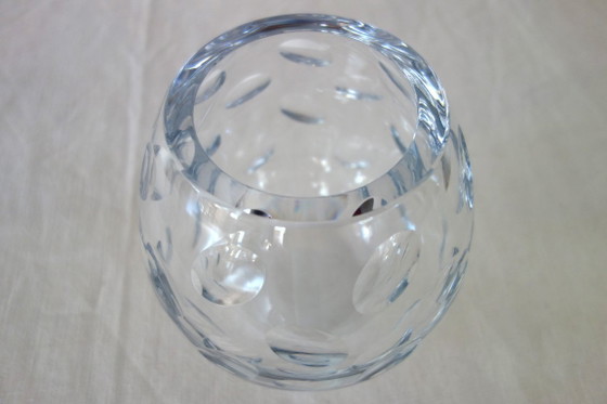 Cluny model ball Vase in crystal from Christofle – Glass (photo 4 of 10)