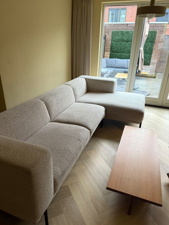 Image 1 of Studio Henk Cave divano angolare da 2,5 posti - bianco teddy