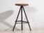 Sgabello rotondo in stile industriale (c.1960) #1 – Sgabelli, Iron, Industrieel (photo 15 of 16)