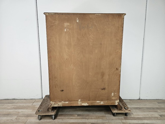 1930s Austrian Art Deco walnut burl sideboard – Sideboard cabinet, Wood (photo 18 of 18)