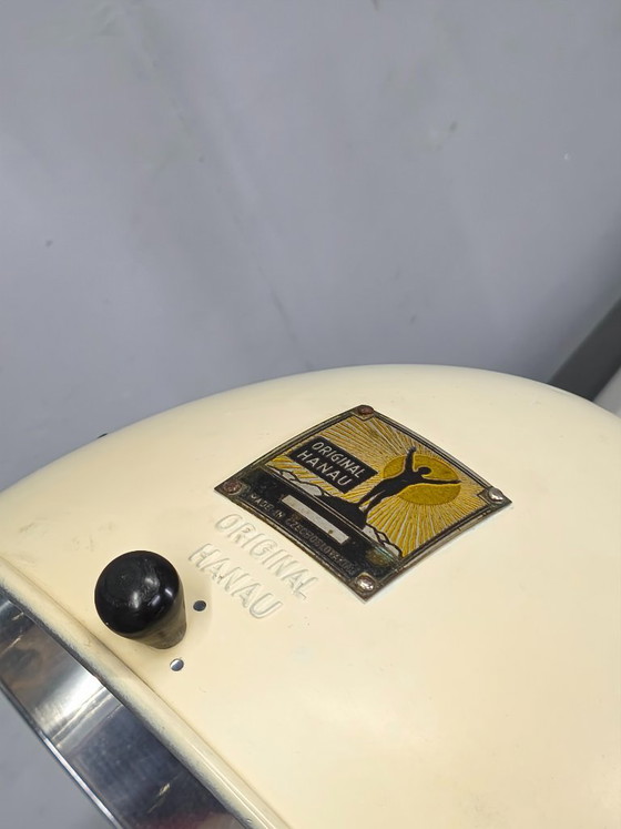 Image 1 of Original Hanau Bauhaus Adjustable Table Lamp, Czechoslovakia