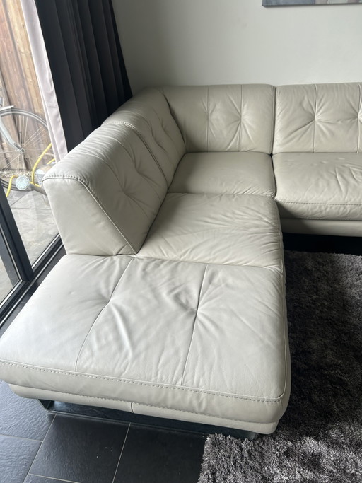 Conjunto de sofás de piel de lujo Natuzzi