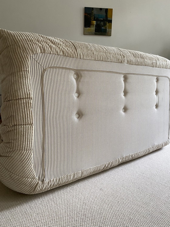 Image 1 of Ligne Roset - Ensemble canapé Togo 4 pièces - Corduroy/Rib Beige