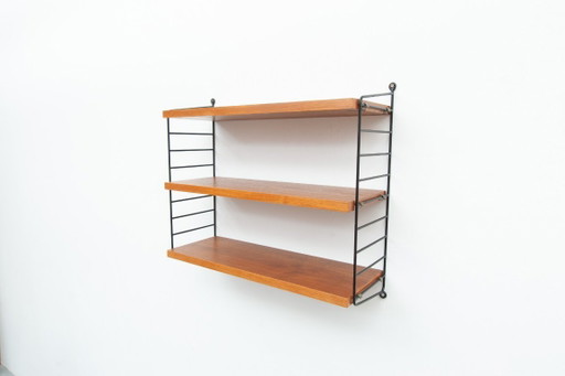 String wall shelf by Kajsa & Nisse Strinning, 1950s