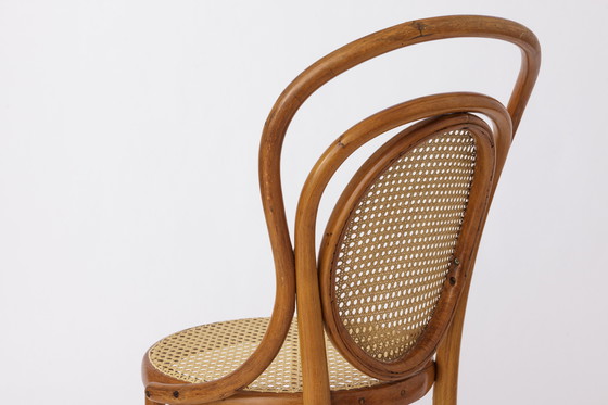 Image 1 of Rare Vintage Fischel Chair | 1920s-1940s | Restored Bentwood Seat | Antique Austrian Design