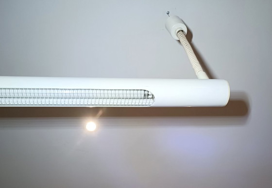 Image 1 of Coppia di lampade a sospensione in stile industriale di Massive, anni '80.