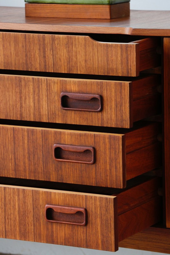 Image 1 of Vintage Teak Sideboard by Beautility | 1960s Design, Restored