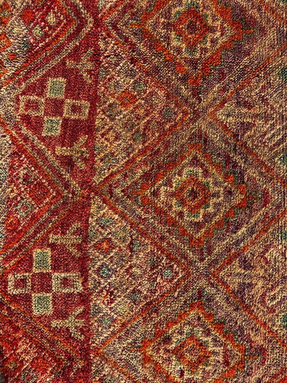 Image 1 of Vintage Moroccan Boujad Rug 180x290 cm – Handmade Berber Wool Rug