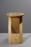 Vintage opklapbare kruk "Suzy", modernistisch ontwerp van Adrian Reed, jaren 80.
