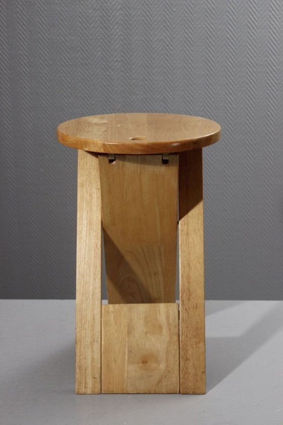 Image 1 of Vintage folding stool "Suzy", modernist design by Adrian Reed, 1980s