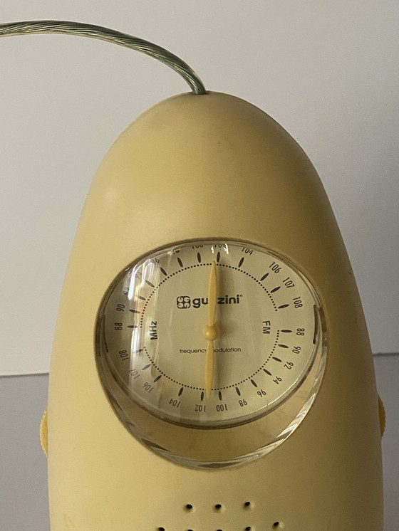 Image 1 of Radio Guzzini Gildo Design Giancarlo Rova pour guzzini brothers Circa 1980 
