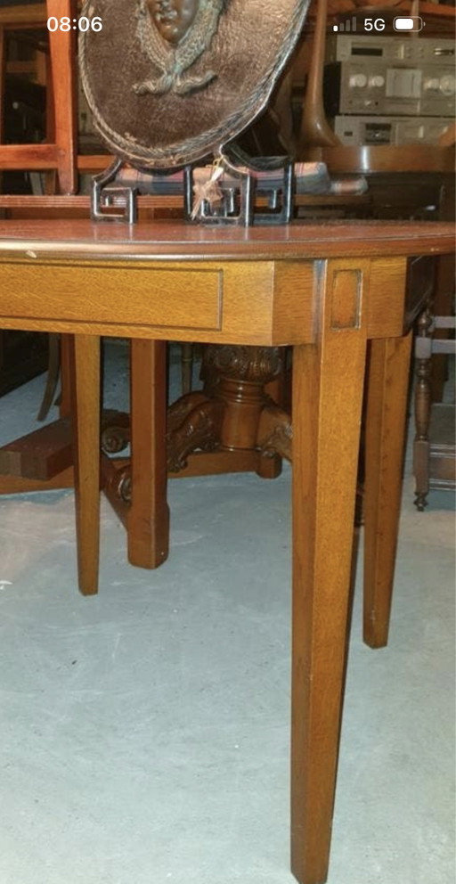 Kersenhout jugendstil bijzet tafel
