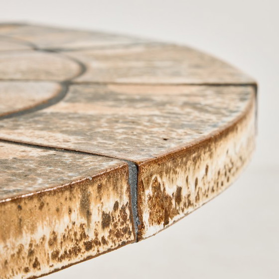 Image 1 of MK11836 Beech coffee table with stone top