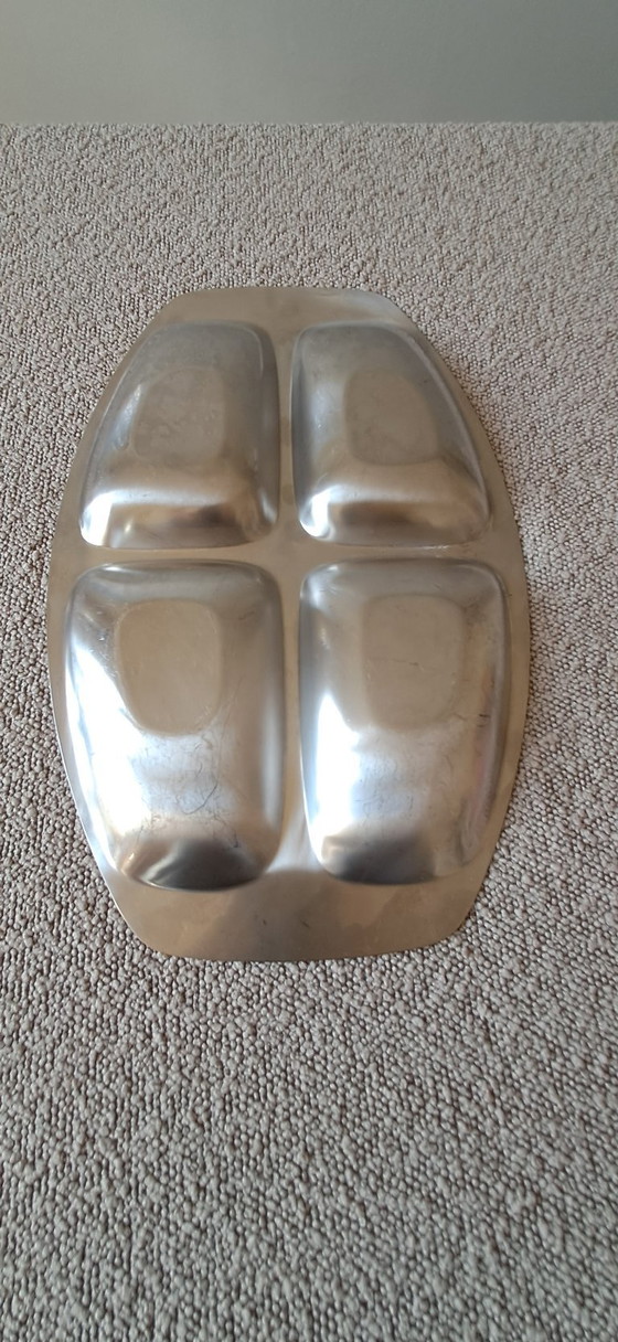 Vintage Alfra Alessi Hors d'oeuvre Dish – Table accessories, Metal (photo 3 of 9)