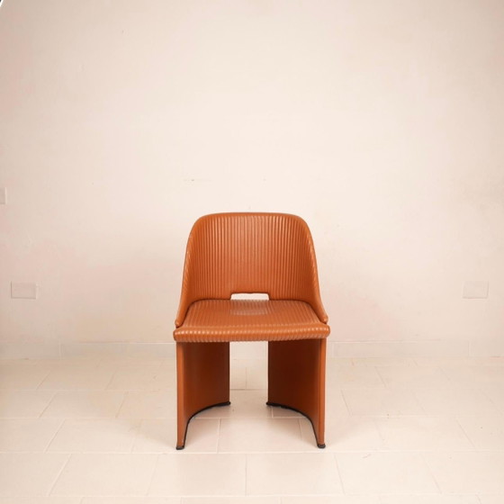 Afra & Tobia Scarpa Artona Poltrona in Pelle Maxalto 1980 – Poltrone, Leather (photo 25 of 26)