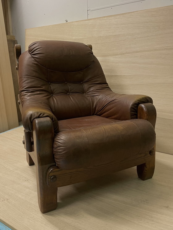 Image 1 of Poltrona brutalista anni '70