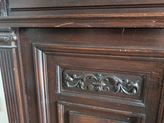 Image 1 of Cabinet ancien, de style néo-Renaissance, probablement 1870-1910