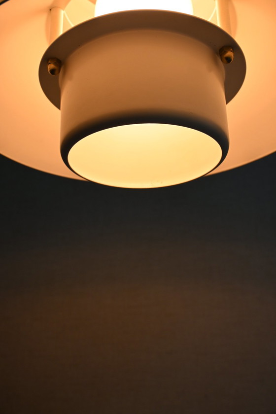 Image 1 of Lampada a sospensione danese di design, anni '70, forma 45 cm di diametro.