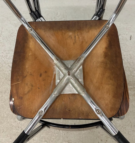 Image 1 of Table vintage en Formica avec chaises