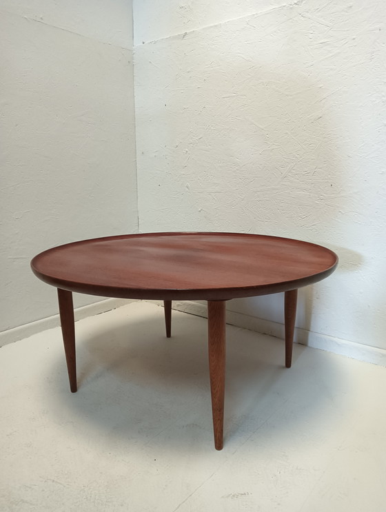Image 1 of Vintage coffee table, rich details