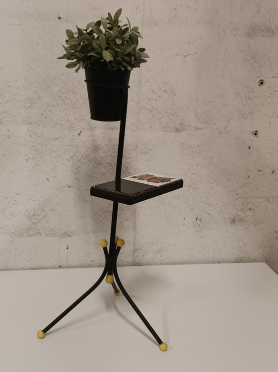 Table de la centrale atomique avec des carreaux – Porte-plantes, Ceramic, Metal (photo 13 of 13)