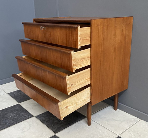 Image 1 of Cómoda danesa de teca Hanbjerg Dinamarca