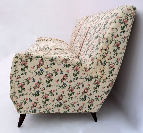 Image 1 of Gio Ponti N. 512 Mid-Century Modern Italian Sofa for ISA, 1950s