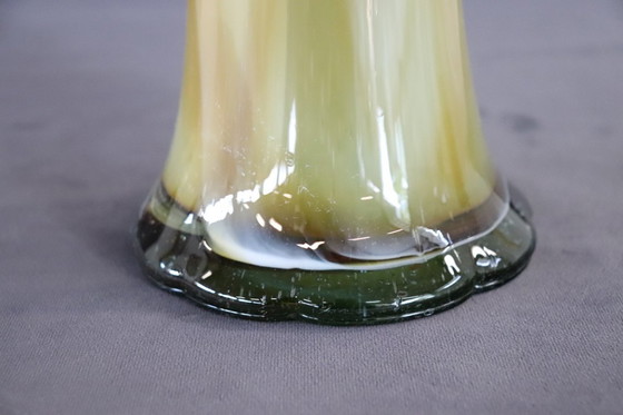Image 1 of Hohe Vase aus Muranoglas, aus Italien, 1960er Jahre