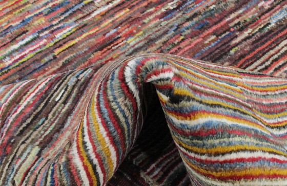 Image 1 of Original Persian carpet Gabbeh Ghashghai oriental carpet 214 cm x 154 cm old natural